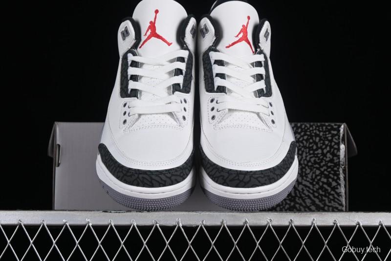 Nike Air Jordan 3 Retro Cement Grey Sneakers - CT8532-106