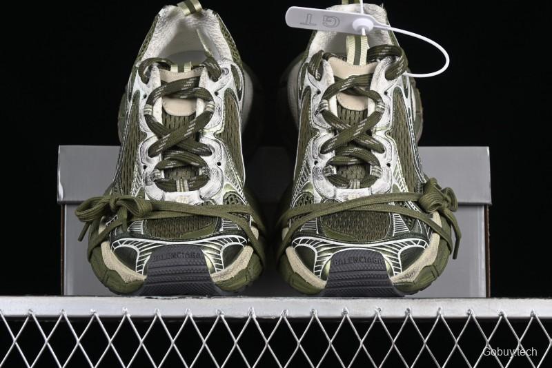 Balenciaga Phantom Sneaker 10th Generation Trend Running Shoes with Transparent Heel Strap - W3XL67019