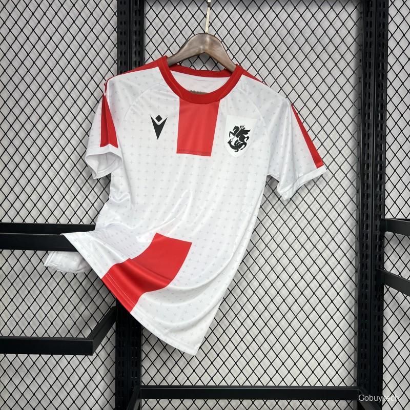 2024 Georgia Away White Jersey