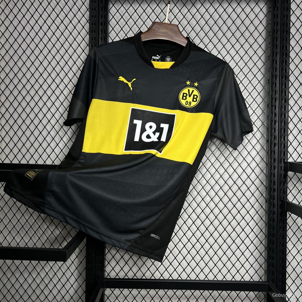 24/25 Borussia Dortmund Away Black Jersey