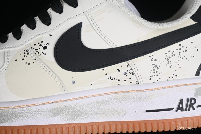 Nike Air Force 1 '07 Low Graffiti Casual Sneakers - DM0576-101