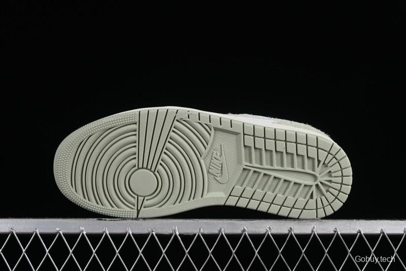 Nike Air Jordan 1 Low AJ1 Apple White Green Low-Top Lifestyle Basketball Shoes - FN5214-131