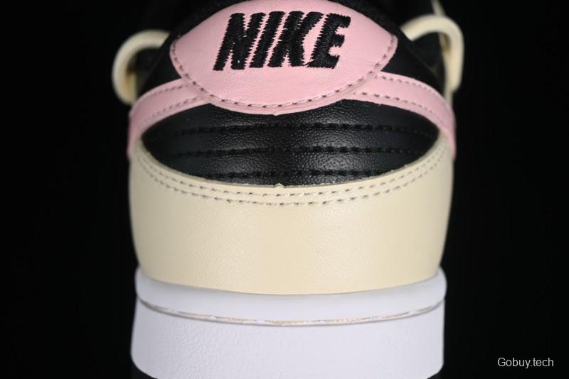Nike Dunk Low SB Casual Skate Shoes with Smoked Rose Design - FD1232-001