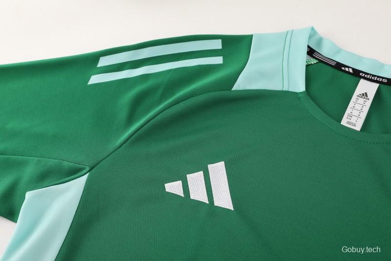 24/25 Adidas Green Short Sleeve Jersey+Shorts