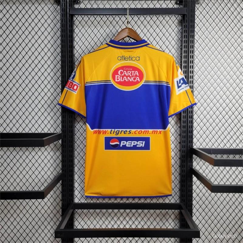 Retro 01/02 Tigres UANL Home Jersey