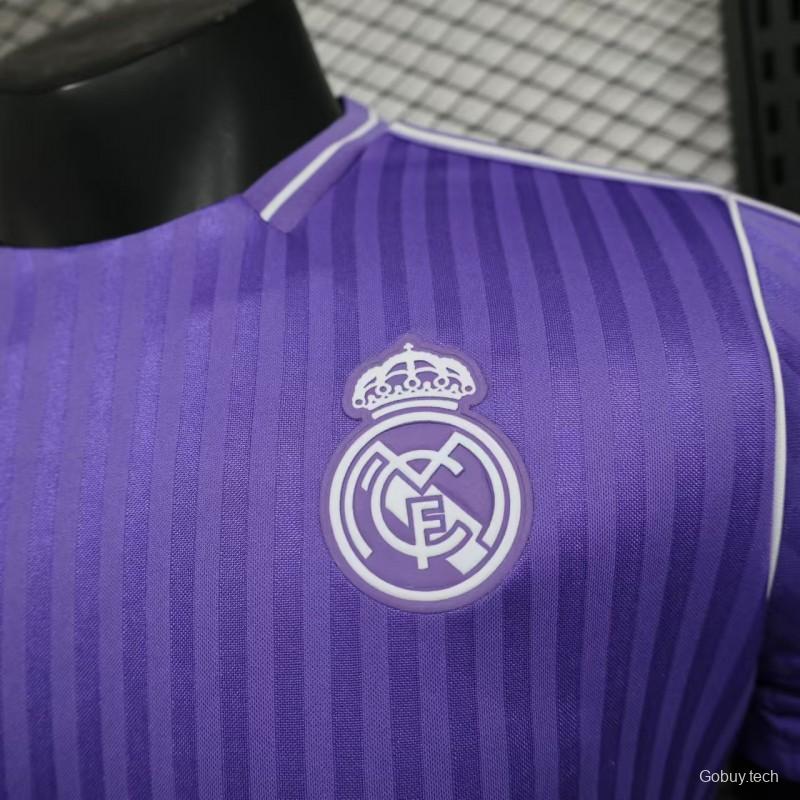 Player Version 25/26 Real Madrid Purple Icon Jersey