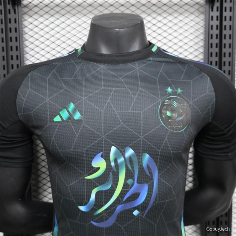 2024 Player Version Algeria National Black Special Jersey