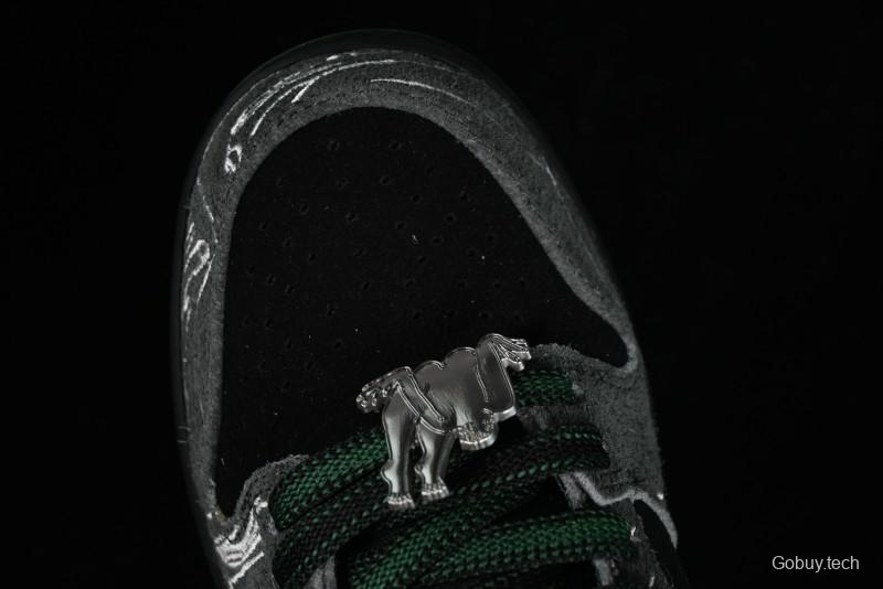 Nike There Skateboards x Nike SB Dunk Low Graffiti Art Style Collaboration SB Low Top Casual Skate Shoes - HF7743-001