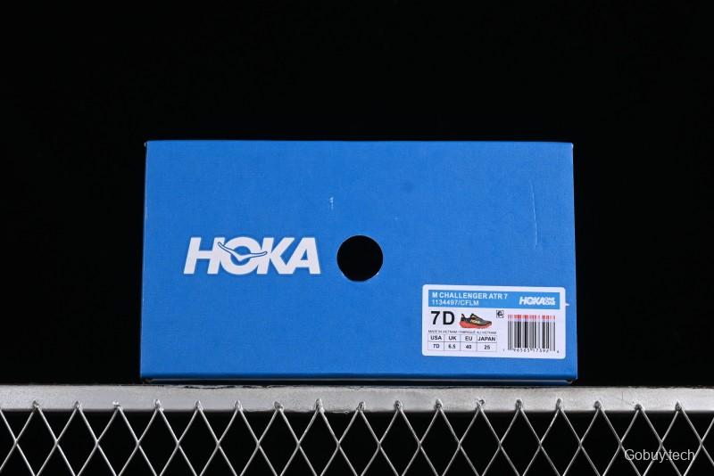 Hoka One One Challenger ATR 7 Low Trail Running Shoes with Lightweight Cushioned Midsole - 1134497 CFLM