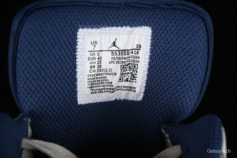 Nike Air Jordan 1 Low AJ1 Retro Basketball Shoes Panda Prank Voyage Theme - 553558-414