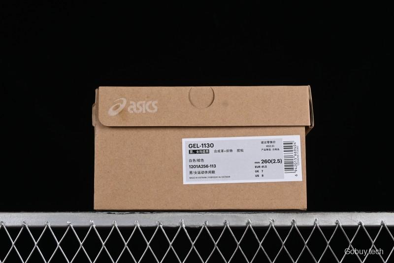 Asics Tiger GEL-1130 Low-Top Retro Running Shoes with GEL Cushioning and Durable Outsole - 1201A256-113