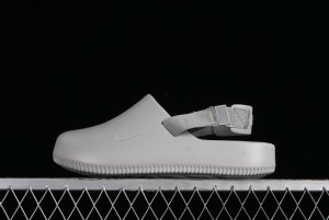 Nike Calm Slide Mule Comfortable Foam Sandals with Textured Footbed - FB2185-100