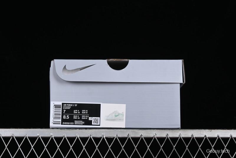 Nike Air Force 1 '07 Low Anime Themed Custom Swoosh Strap Casual Sneakers - ZH0316-023