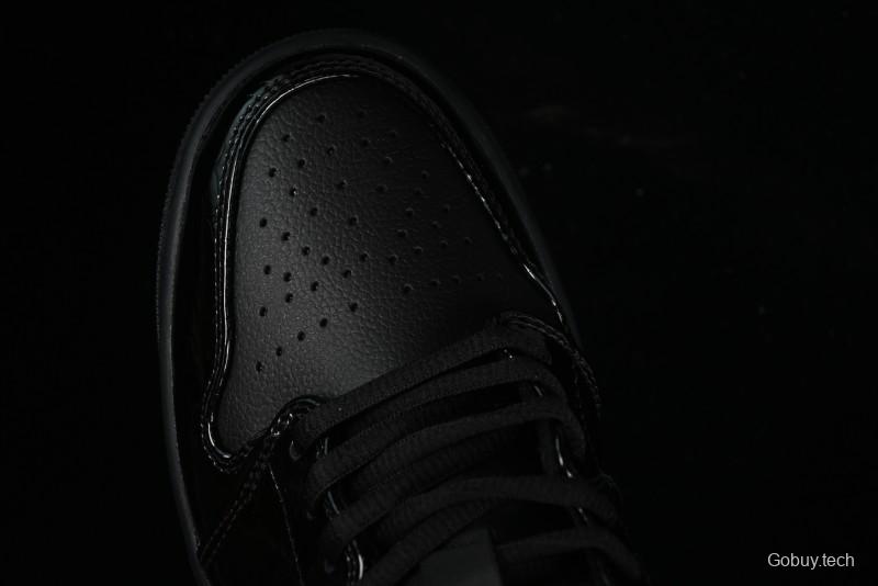 Nike Air Jordan 1 Low "Black Croc" Casual Sneakers - HJ7743-010