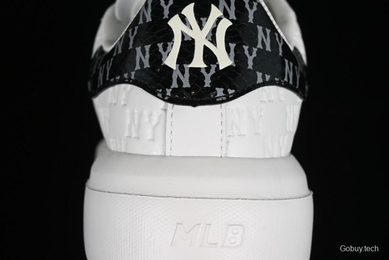 New York Yankees MLB Bigball Chunky Embo Monogram Platform Sandals - 3ASXEMN4N50BKS