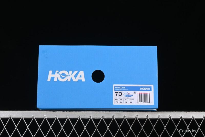 HOKA ONE ONE MACH 6 Next-Generation Flagship Racing Shoes with Carbon Plate Technology - 1147790 WHTV