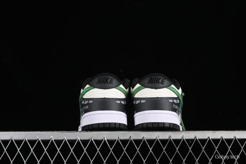 Nike Dunk Low FZBB Mechanical Theme SB Strap Low-Top Casual Sneakers - DD1391-100