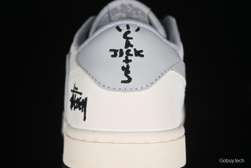 Nike Travis Scott x Fragment Design x Air Jordan 1 Low OG SP AJ1 Retro Sneakers - SJ2068-122