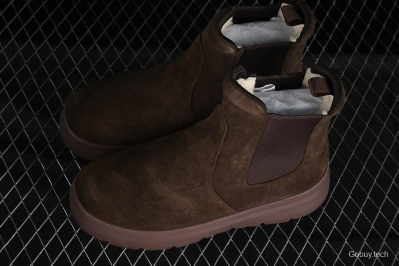 UGG Burleigh Chelsea Winter Boots for Men with Lightweight Anti-Slip Sole and Genuine Wool Leather - 1152050