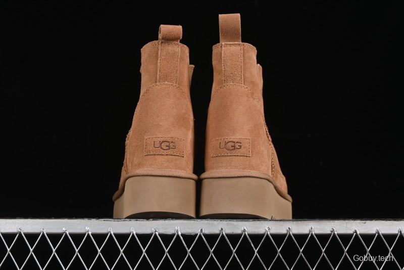 UGG Mini Bailey Button II Chelsea Boots with Chunky Platform - 1158051