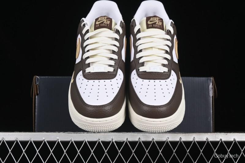 Nike Air Force 1 '07 Low Casual Sneakers with Full-Length Air Cushion - HM9656-001