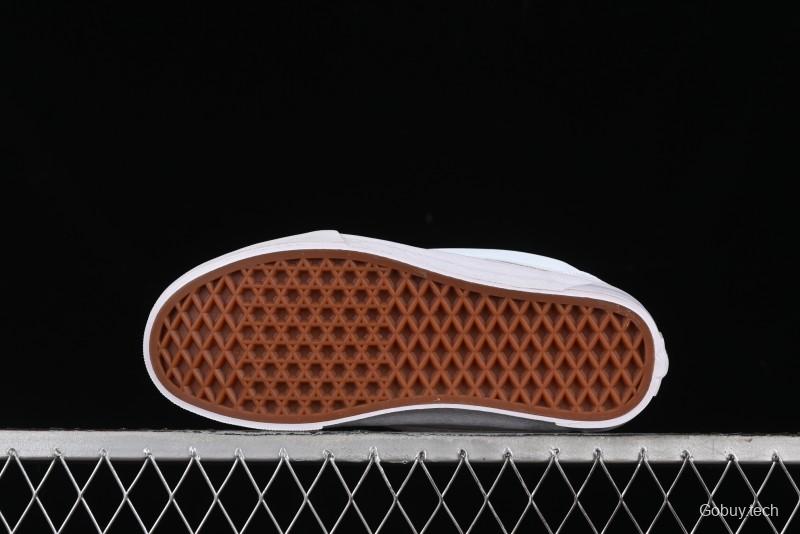 Vans Classics Knu Skool Full Grain Leather White Bread Sneakers - VN0009QCDSB