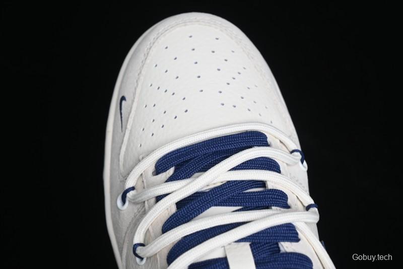 Nike SB Dunk Low The North Face Series - Strap Pig Eight Dark Blue Hook Anniversary High-End Custom Low-Top Casual Skate Shoes - DM6868-001