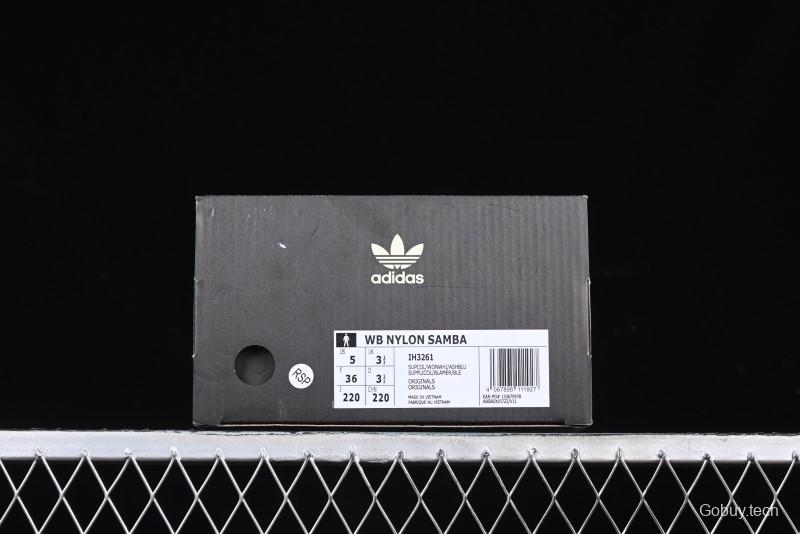 Adidas Wb Nylon x Ad Samba Casual Skate Shoes - IH3261