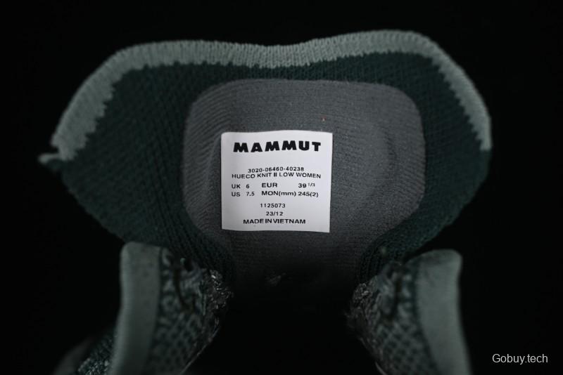 Mammut Hueco Knit II Low Hiking Shoes with Cushioning Anti-Slip and Abrasion-Resistant Design - 42808
