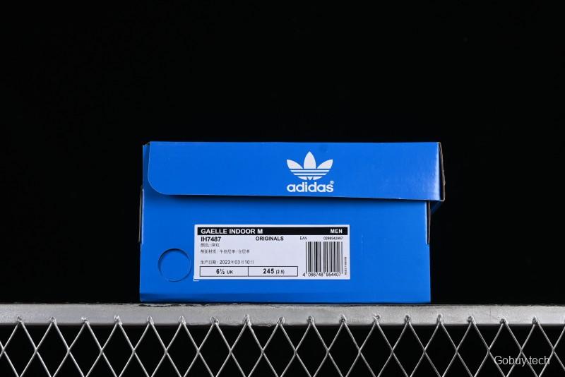 Adidas Originals Gazelle Indoor IH7487 Retro Casual Slip-Resistant Wear-Resistant Low-Top Skate Shoes