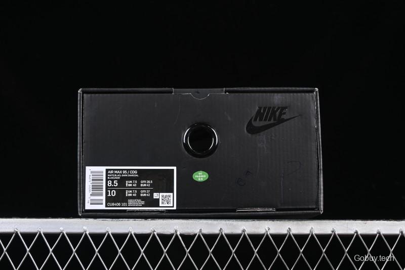 Nike Air Max 95 Retro Running Shoes with Air Cushion Technology - CU8406-101