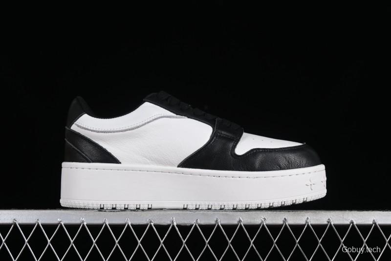 SMFK Comfortable Chunky Sole White Sneakers - T.D4