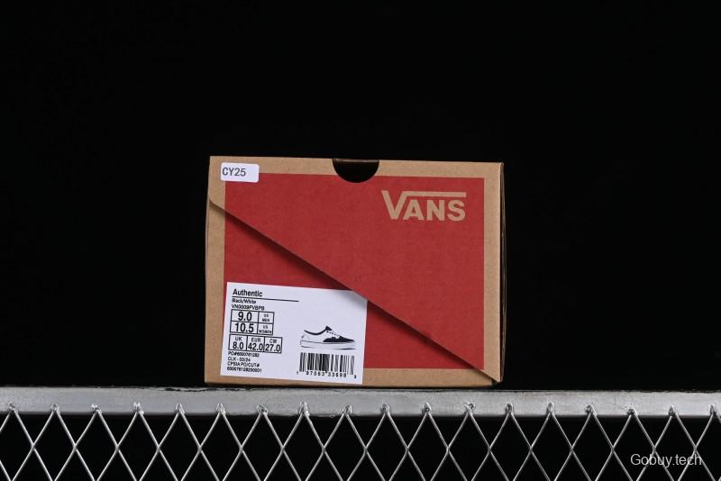 Vans Authentic Peace Dove Series Classic Canvas Patchwork Low-Top Skate Shoes - VN0009VBPB