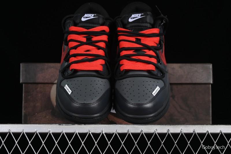 Nike Dunk Low Panda Prank Universe Exploration - Boundless Abyss Cool Black SB Strap Low Top Casual Skate Shoes - DV0831-002