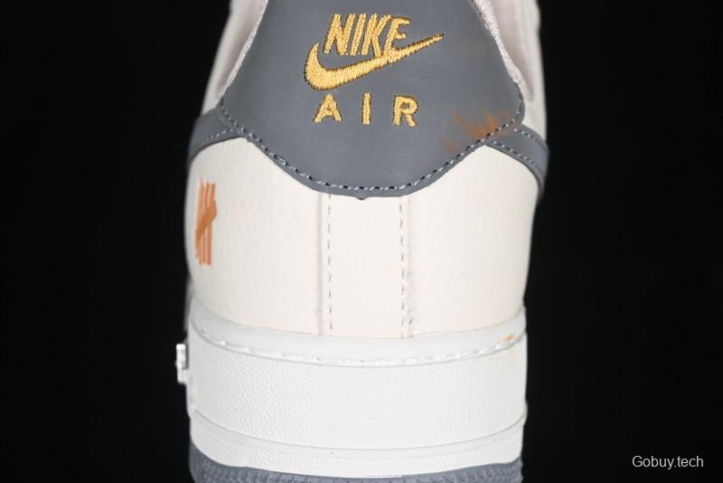 Nike Air Force 1 '07 Low UN Collaboration Beige Grey Metal Tag Casual Sneakers - DF0188-023