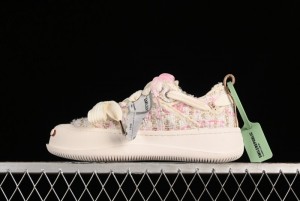 SMILEREPUBLIC SMILE Collection Canvas Sneakers with Thick Sole and Open Toe Design - G.D4