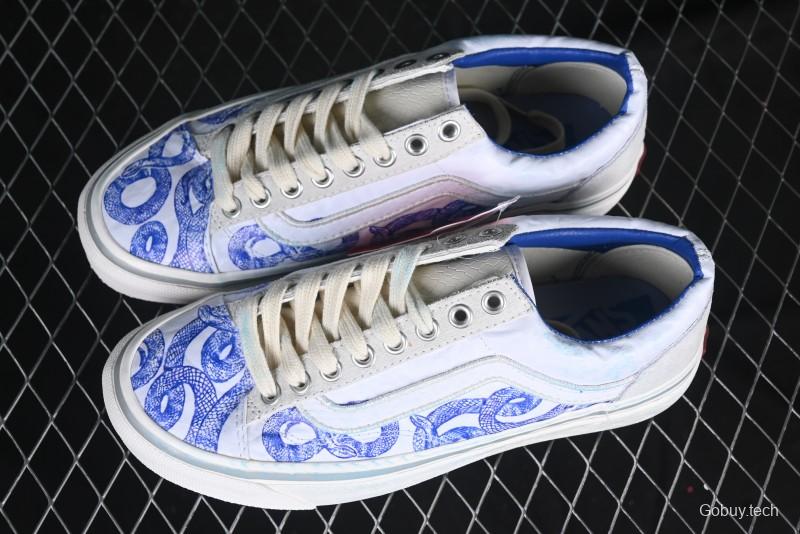 Vans Old Skool Year of the Snake Limited Edition Low-Top Casual Skate Shoes - VN000D57CDA