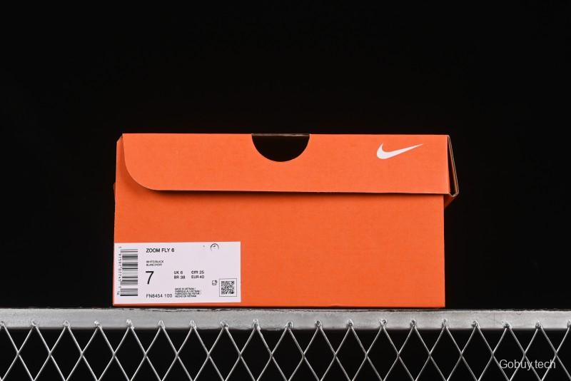 Nike Zoom Fly 6 Running Shoes with Flyknit and React Foam - FN8454-100