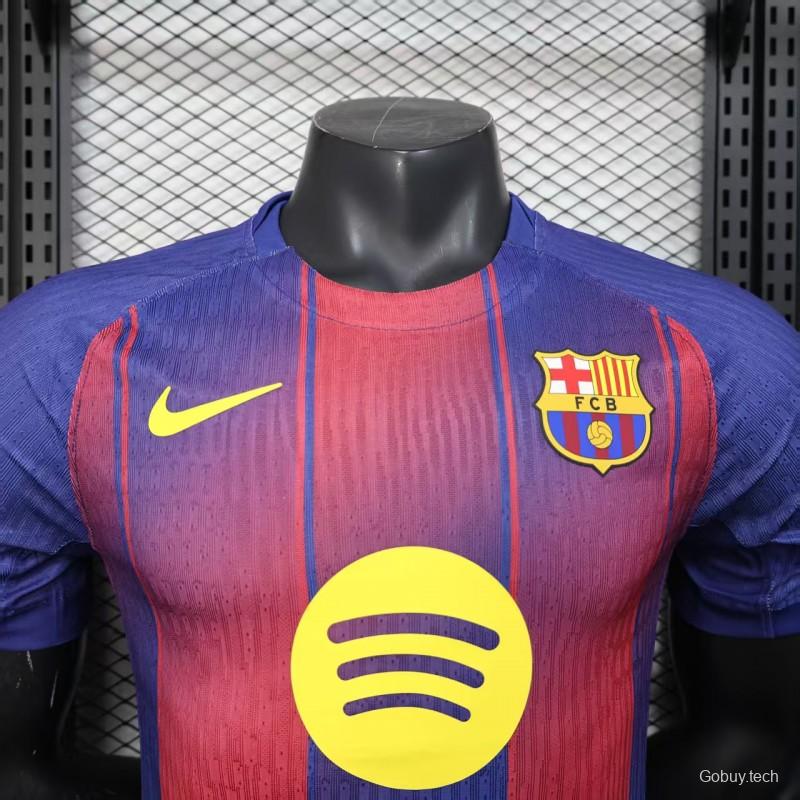 Player Version 25/26 Barcelona Home Jersey