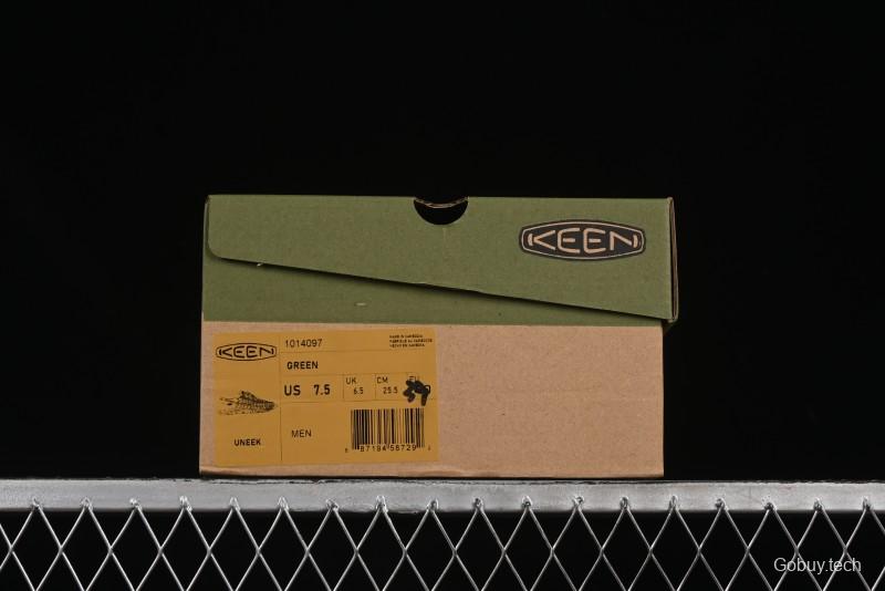 Keen Uneek Flat-M Woven Elastic Strap Outdoor Water Sports Sandals - 1014097