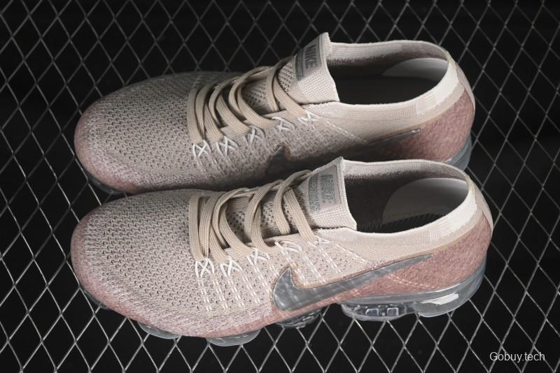 Nike Vapormax Flyknit Breathable Casual Running Shoes with Full-Length Air Cushion - 849557-202
