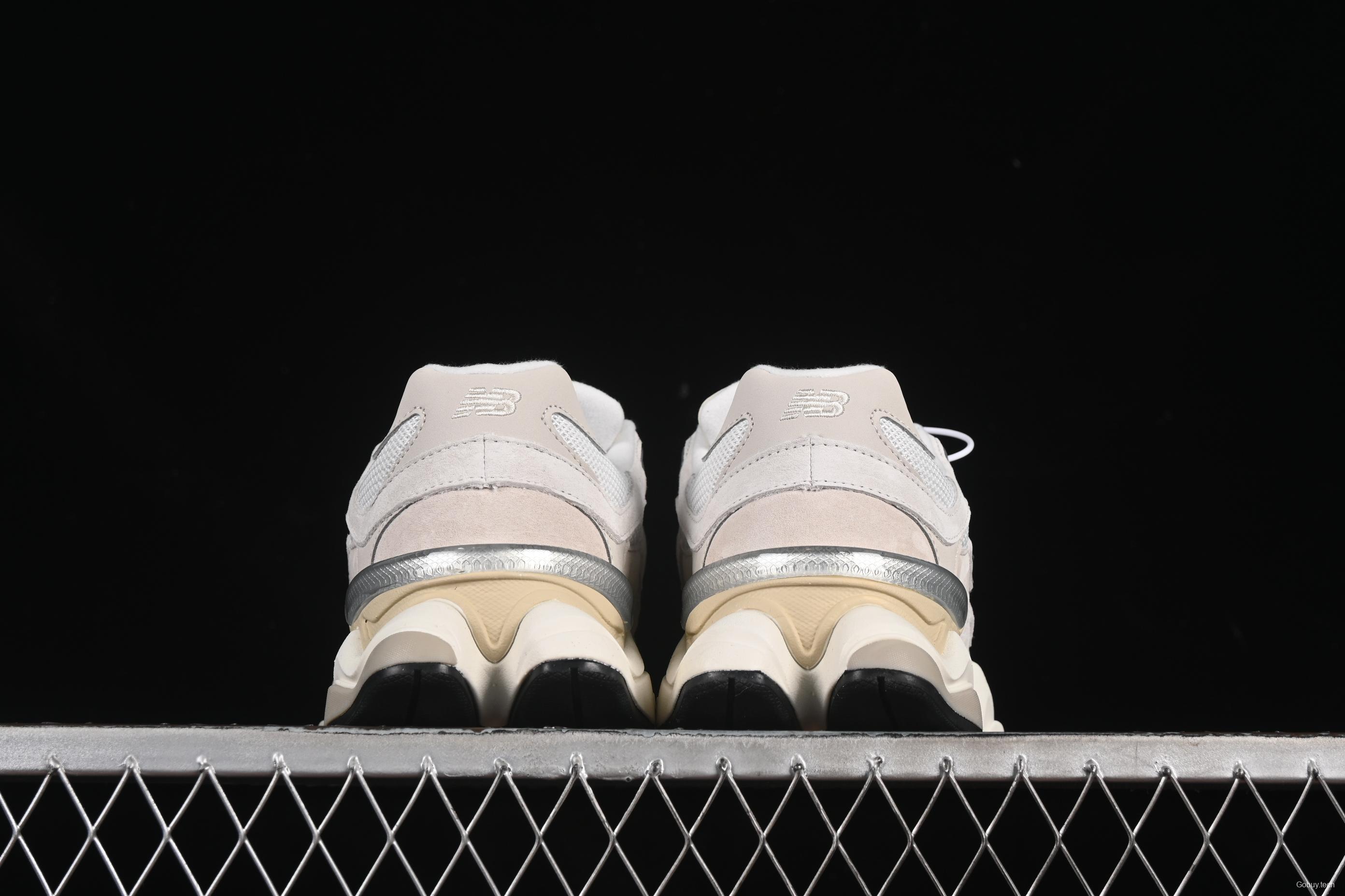 New Balance Joe Freshgoods x New Balance 9060 Retro Running Shoes with ABZORB Cushioning - U9060WHT