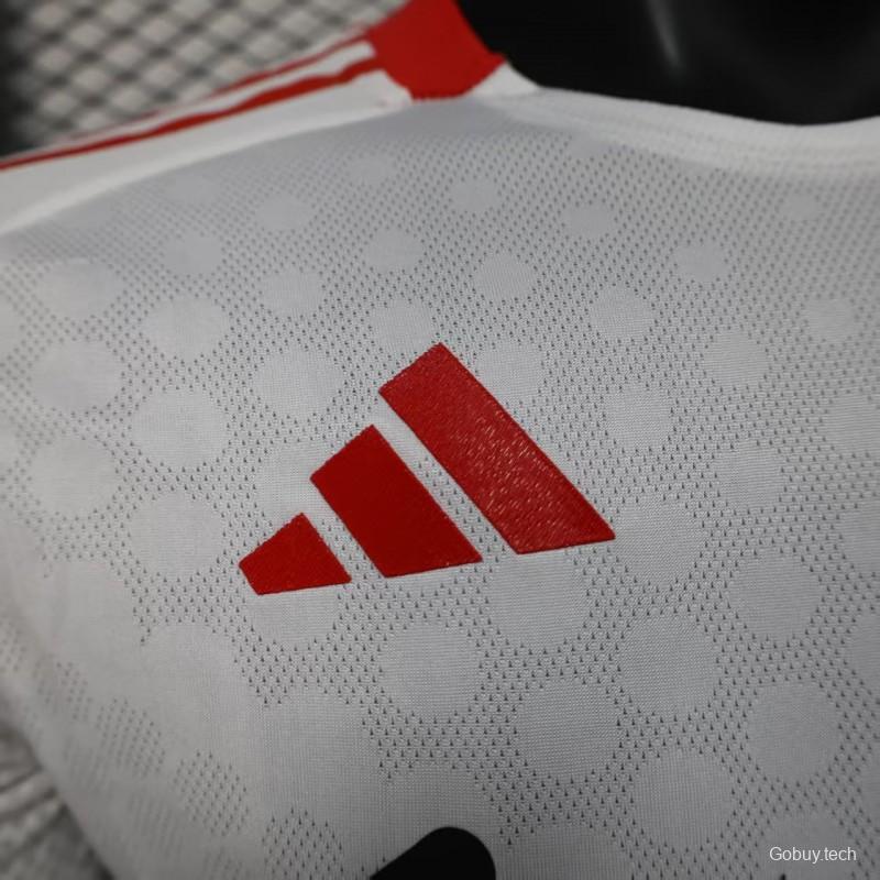 Player Version 25/26 Liverpool Away White Jersey