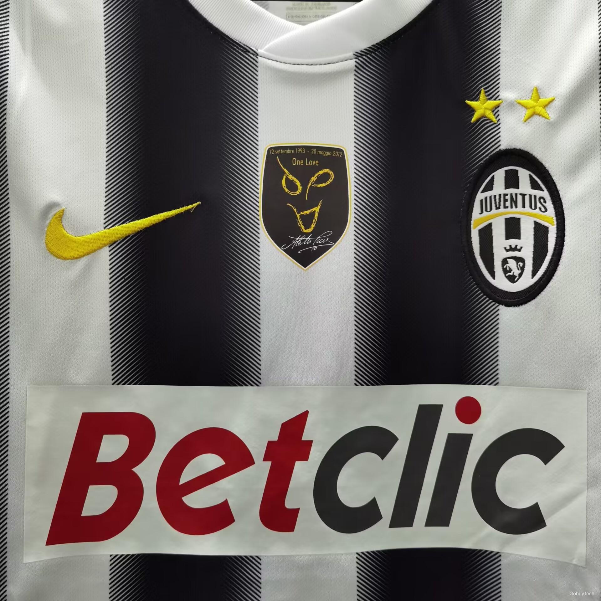 Retro 10/11 Juventus Home Jersey With Full Patches