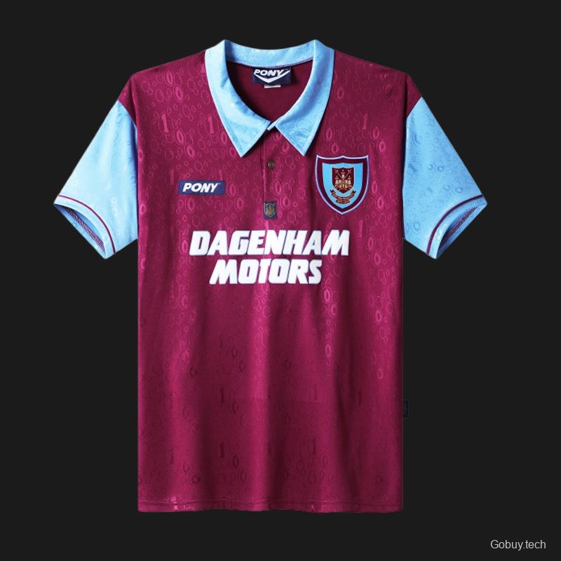 Retro 95/97 West Ham United Home Jersey