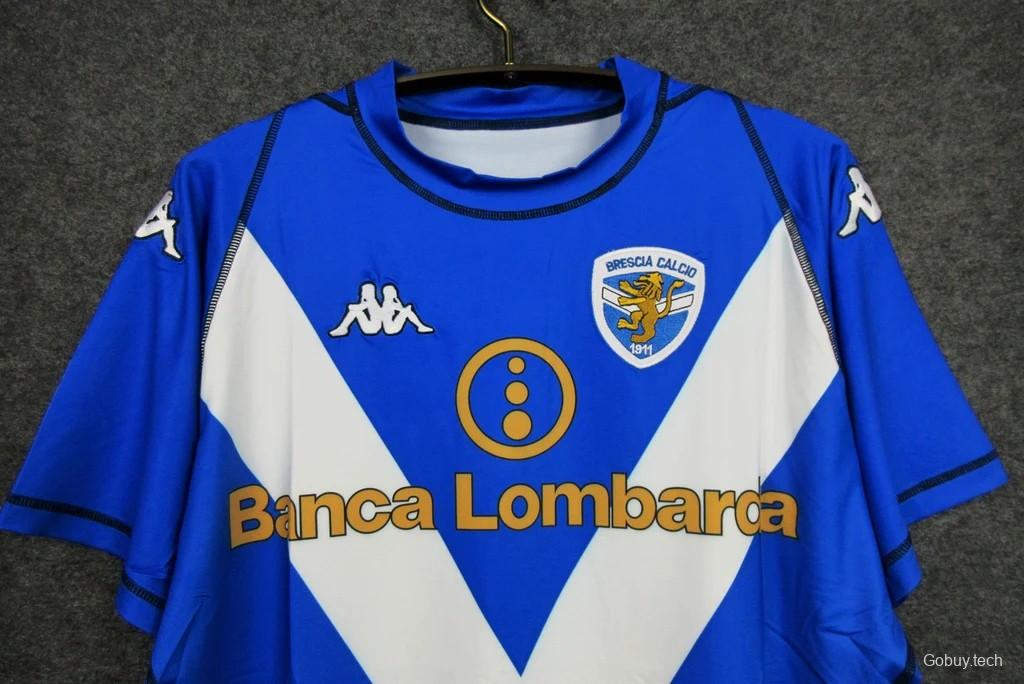 Retro 03/04 Brescia Away Blue Jersey