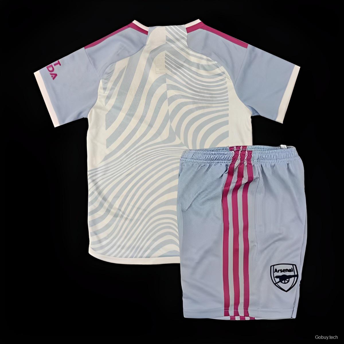 23/24 Arsenal Women Away For Kids Jersey