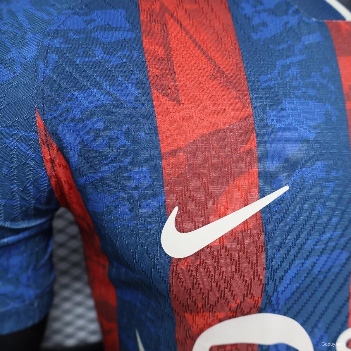 Player Version 24/25 Barcelona Red/Blue Special Jersey