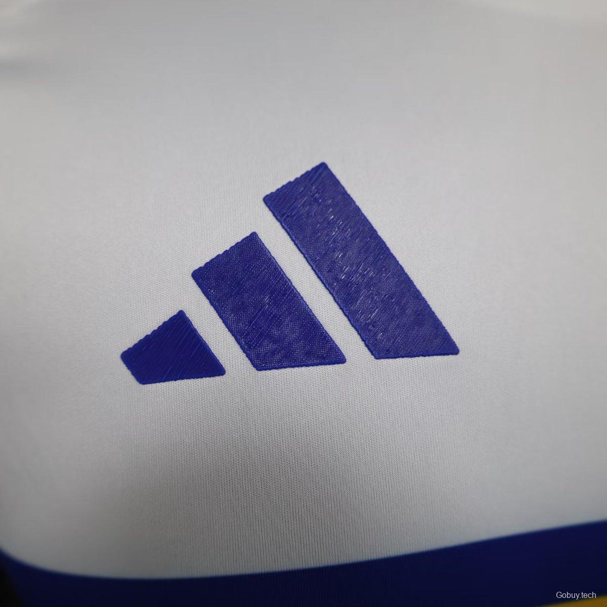 Player Version 24/25 Boca Juniors Away White Jersey