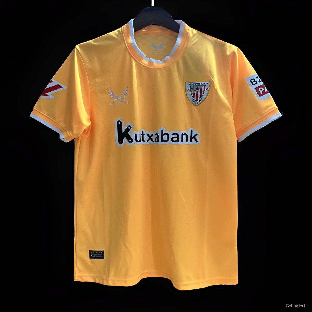 24/25 Athletic Bilbao Away Yellow Jersey